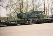 A-12 on the railhead on Conn Barracks